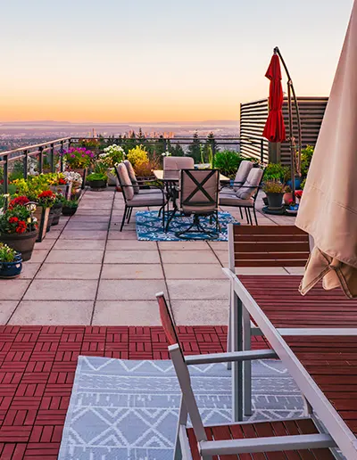 Terrasses panoramiques privees